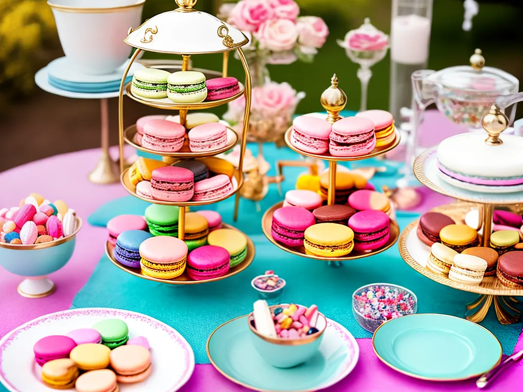 Imagens cha de cozinha tema doces vintage celebracao nostalgica saborosa4 1