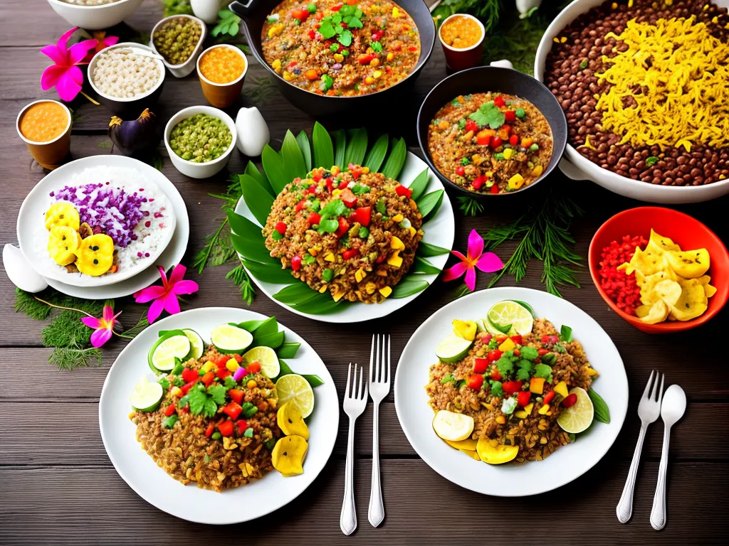 Imagens comida costa riquenha casamentos sabores tropicais deliciosos 2