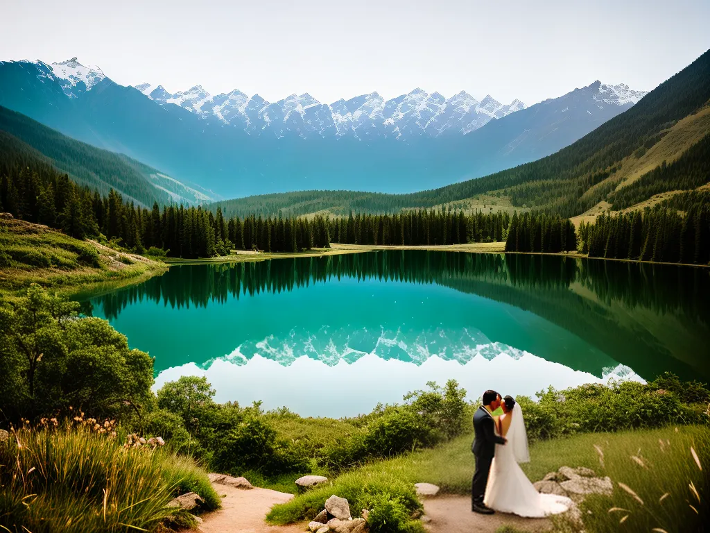 Imagens convites casamento estilo montanhas paisagens naturais