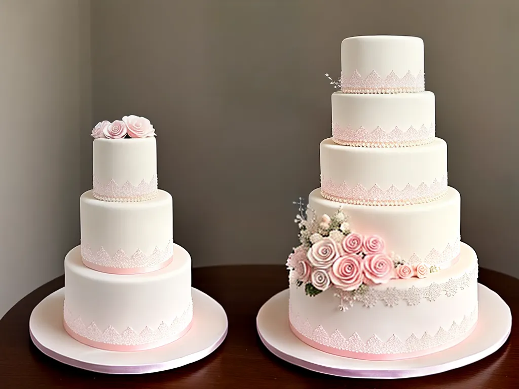 Imagens papel das cores no bolo de casamento 3